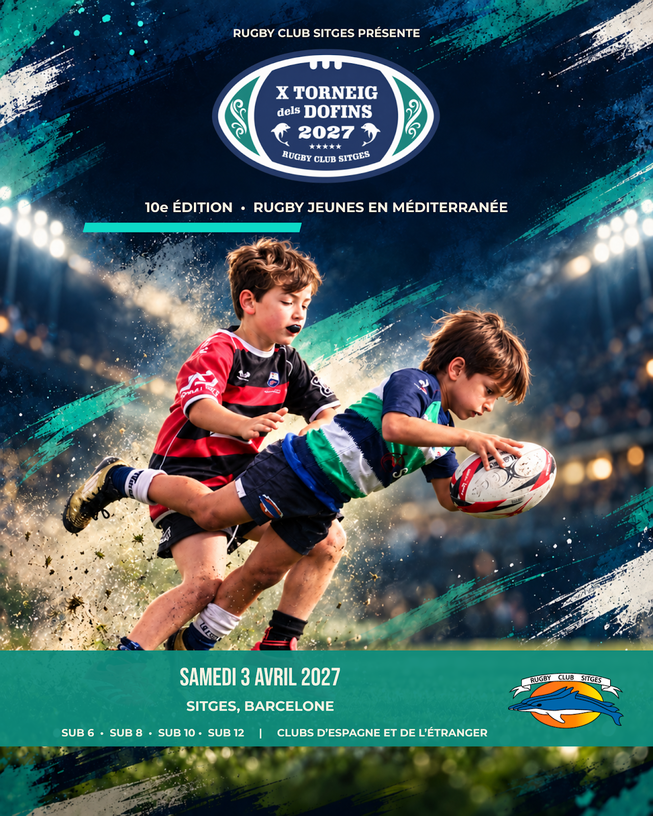 Tournoi des Dofins — 10e édition · 3 avril 2027
