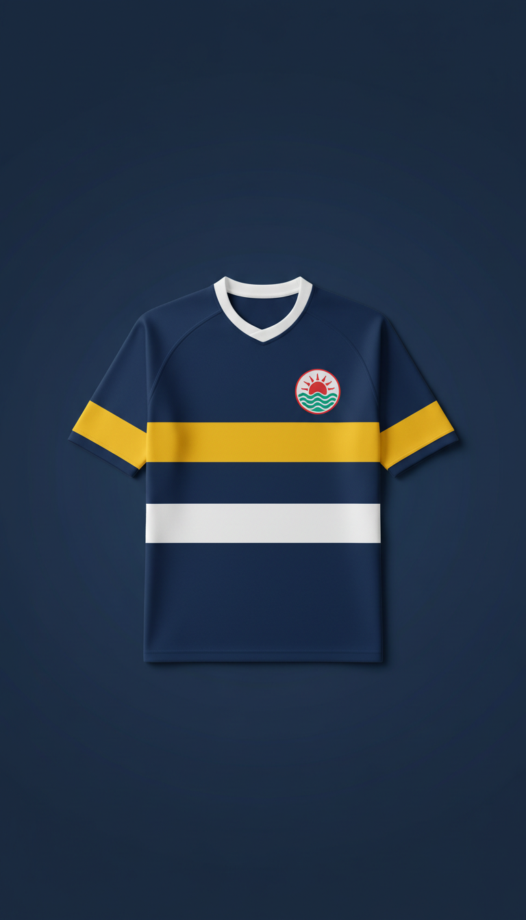 Away Jersey in Coastal White